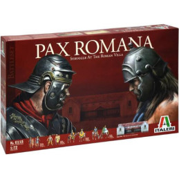 SET PAX ROMANA 1/72 (109 FIGURAS Y UN EDIFICIO) - ITALERI 6115