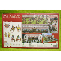 SET PAX ROMANA 1/72 (109 FIGURAS Y UN EDIFICIO) - ITALERI 6115