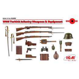 SET ARMAS Y EQUIPO EJERCITO TURCO - ICM 35699