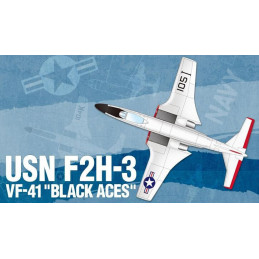 McDONNELL F2H-3 BANSHEE VF-41 BLACK ACES" -Escala 1/72 - ACADEMY 12548"