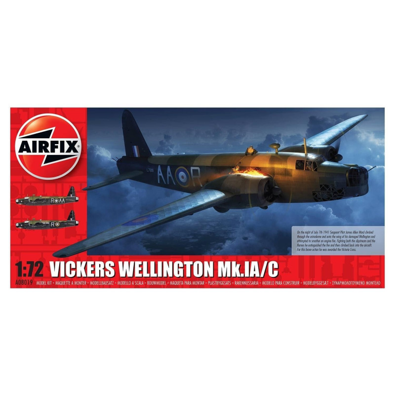 VICKERS WELLINGTON MK-Ic 1/72 - Airfix A08019