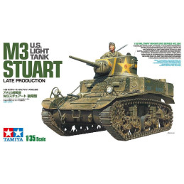 CARRO M3 STUART LATE PRODUCTION - ESCALA 1/35 - TAMIYA 35360