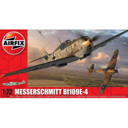 messerschmitt-bf-109-e-4-1-72-airfix-a01008a- maqueta escala 1-72