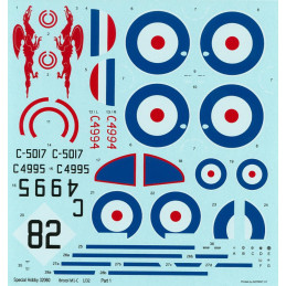 BRISTOL M.1C Checkers & Stripes" -1/32- Special Hobby SH32060"