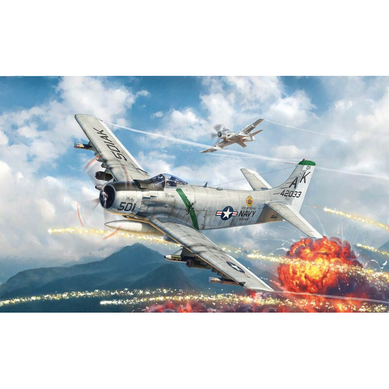 DOUGLAS A-1 H SKYRAIDER -1/48- Italeri 2788