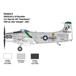 DOUGLAS A-1 H SKYRAIDER -1/48- Italeri 2788