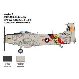 DOUGLAS A-1 H SKYRAIDER -1/48- Italeri 2788