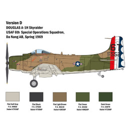 DOUGLAS A-1 H SKYRAIDER -1/48- Italeri 2788