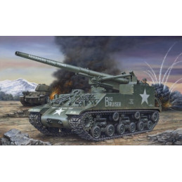 CAÑON AUTOPROPULSADO M-40 (155 mm) Long Tom -1/76- Revell 03280