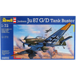 JUNKERS JU-87 G/D STUKA - ESCALA 1/72 - REVELL 04692