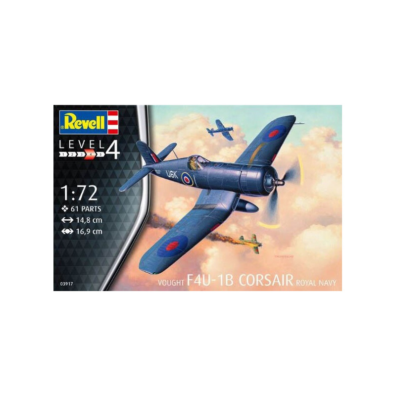 VOUGHT F4U-1B CORSAIR (Royal Navy) -1/72- Revell 03917