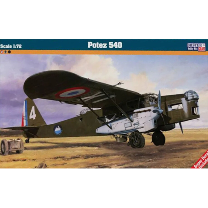 POTEZ 540 (España) - Escala 1/72- Mister Hobby Kraft 06051