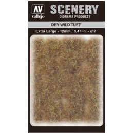 WILD TURF - DRY WILD TUFT (L: 12 mm x 35 unidades) - Acrylicos Vallejo SC425