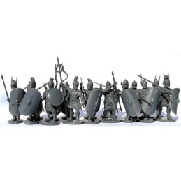 GUERREROS CARTAGINESES (62 MINIATURAS) - ESCALA 1/56 (28mm) - VICTRIX