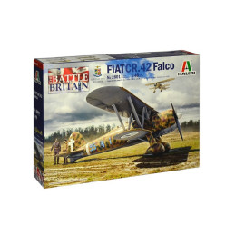 FIAT CR.42 FALCO (Battle of Britain 80 Aniversario- Escala 1/48 - Italeri 2801