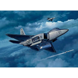 LOCKHEED MARTIN F-22 A RAPTOR -Escala 1/72- Revell 03858