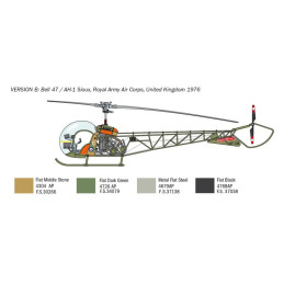 BELL OH-13 SIOUX (España) -Escala 1/48- Italeri 2820