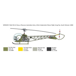 BELL OH-13 SIOUX (España) -Escala 1/48- Italeri 2820