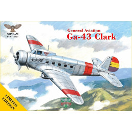 GENERAL AVIATION GA-43 CLARK (L.A.P.E.) -Escala 1/72- SOVA-M 72035