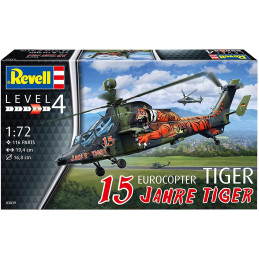 EUROCOPTER EC665 (UHT) TIGER 15 Jahre Tiger" -Escala 1/72- Revell 03839"