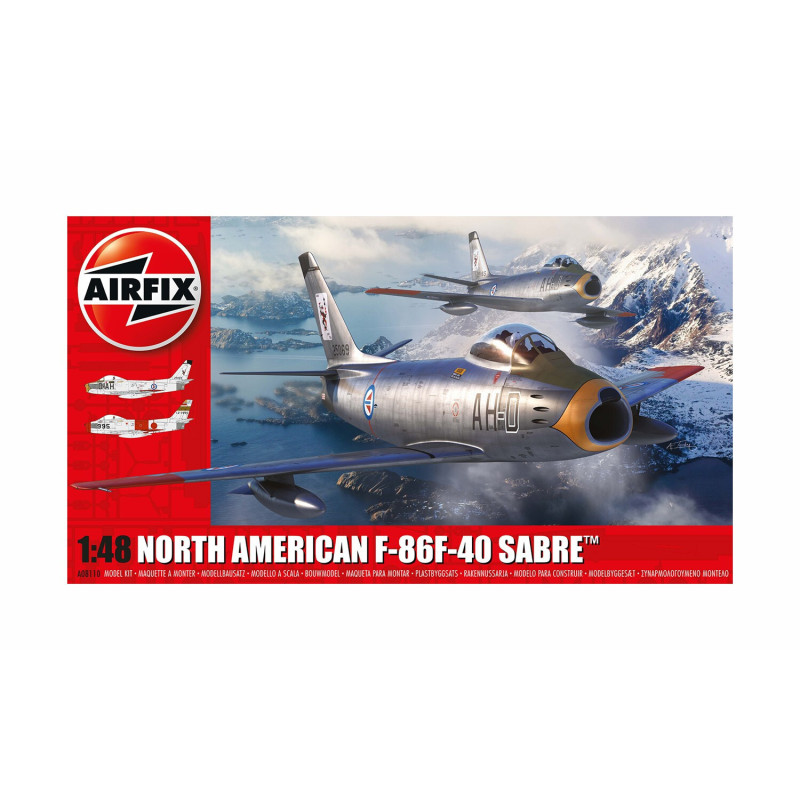 NORTH AMERICAN F-86 F40 SABRE -Escala 1/48- Airfix A08110