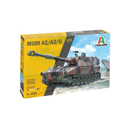 OBUS AUTOPROPULSADO M-109 A/ A2/ A3/ G (155 mm) Infanteria de Marina Española -Escala 1/35- ITALERI 6589