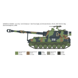 OBUS AUTOPROPULSADO M-109 A/ A2/ A3/ G (155 mm) Infanteria de Marina Española -Escala 1/35- ITALERI 6589