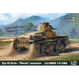 CARRO DE COMBATE Type 95 Ha-Go" (MANCHU SUSPENSION) -Escala 1/72- IBG Model 72089"