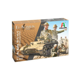 CARRO DE COMBATE Sd.Kfz. PANZER IV Ausf. 161 F1/ F2/ G & TRIPULANTES Afrika Korps -Escala 1/35- Italeri 6593