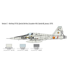 CASA - NORTHROP F-5 A FREEDON FIGHTER (España) -Escala 1/72- Italeri 1441