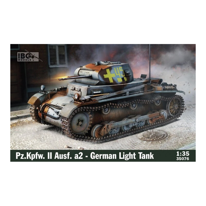 CARRO DE COMBATE Sd.Kfz. 121 Ausf. a2  -Escala 1/35- IBG 35076