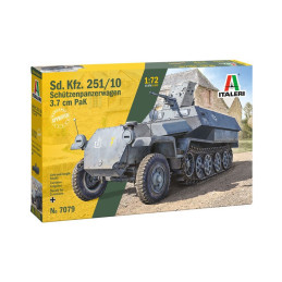 TRANSPORTE DE TROPAS Sd.Kfz. 251/10 (PAK-36) -Escala 1/72- Italeri 7079