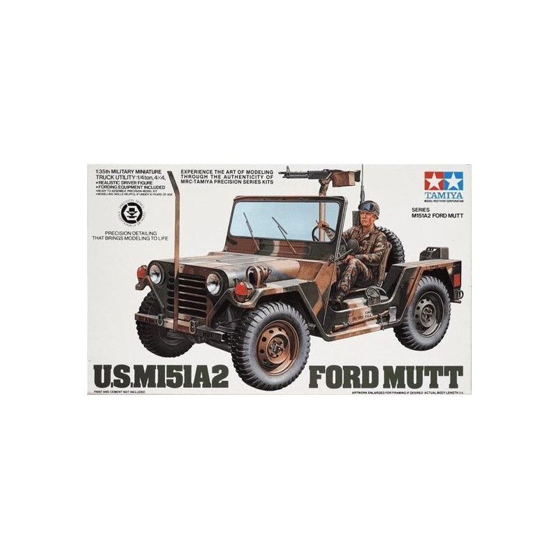 TODOTERRENO FORD M-151 A2 MUTT -Escala 1/35- Tamiya 35123