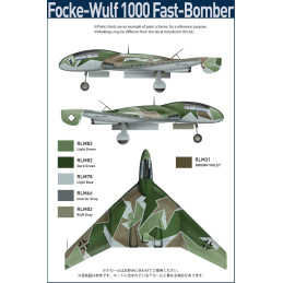 FOCKE-WULF Fw-1000 Fast Bomber -Escala 1/48- ModelCollect UA48010