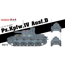 CARRO DE COMBATE Sd.Kfz. 161 Ausf. D PANZER IV -Escala 1/35