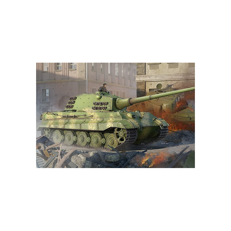 CARRO DE COMBATE Sd.Kfz. 182 TIGER II (105 mm) -