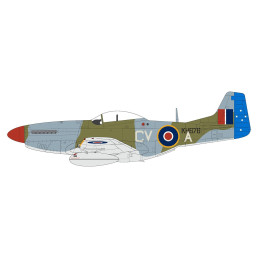 NORTH AMERICAN P-51 MUSTANG MK-IV -Escala 1/48 - Airfix A05137