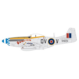 NORTH AMERICAN P-51 MUSTANG MK-IV -Escala 1/48 - Airfix A05137