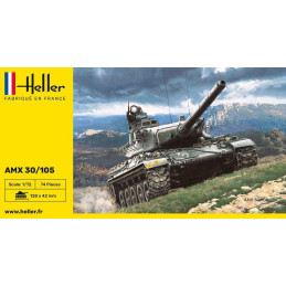 CARRO DE COMBATE AMX-30 / 105 -Escala 1/72- Heller 79899