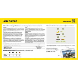 CARRO DE COMBATE AMX-30 / 105 -Escala 1/72- Heller 79899