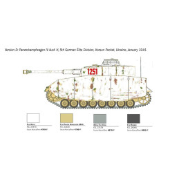 CARRO COMBATE SD.KFZ.161 PANZER IV Ausf. H -Escala 1/35- Italeri 6578