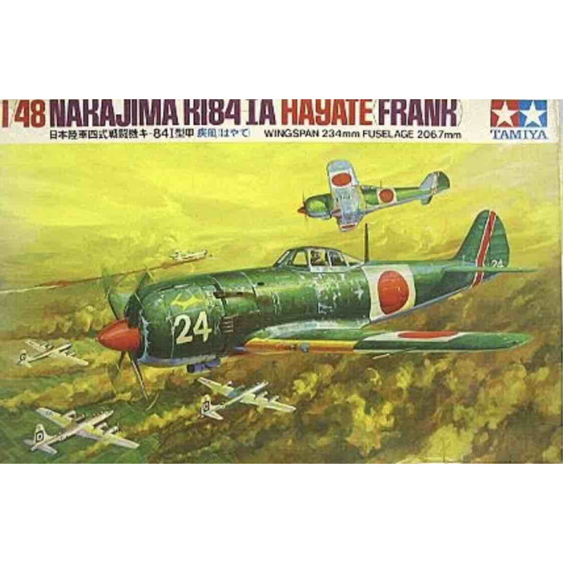 NAKAJIMA Ki-84 HAYATE FRANK -Escala 1/48- Tamiya 61013