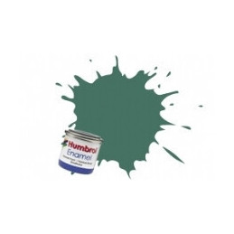 PINTURA ESMALTE VERDE UNIFORME MATE (14 ml)