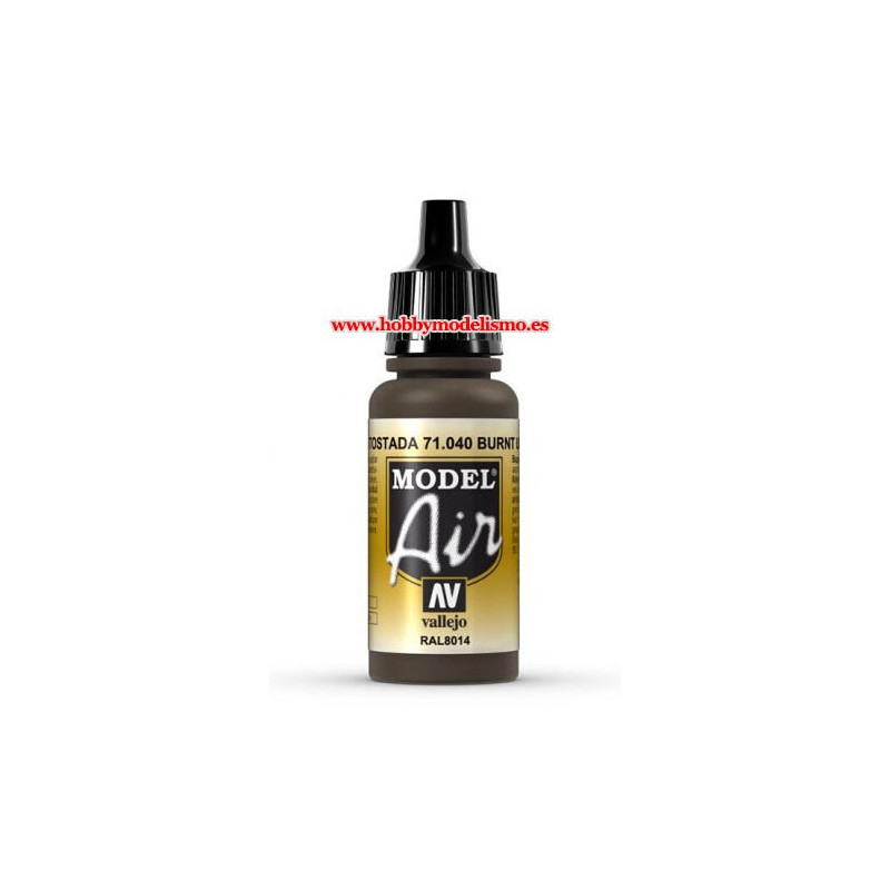 PINTURA ACRILICA SOMBRA TOSTADA (17 ml)