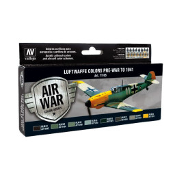 AIR WAR: COLORES LUFTWAFFE PRE-GUERRA - 1941 (8 botes)