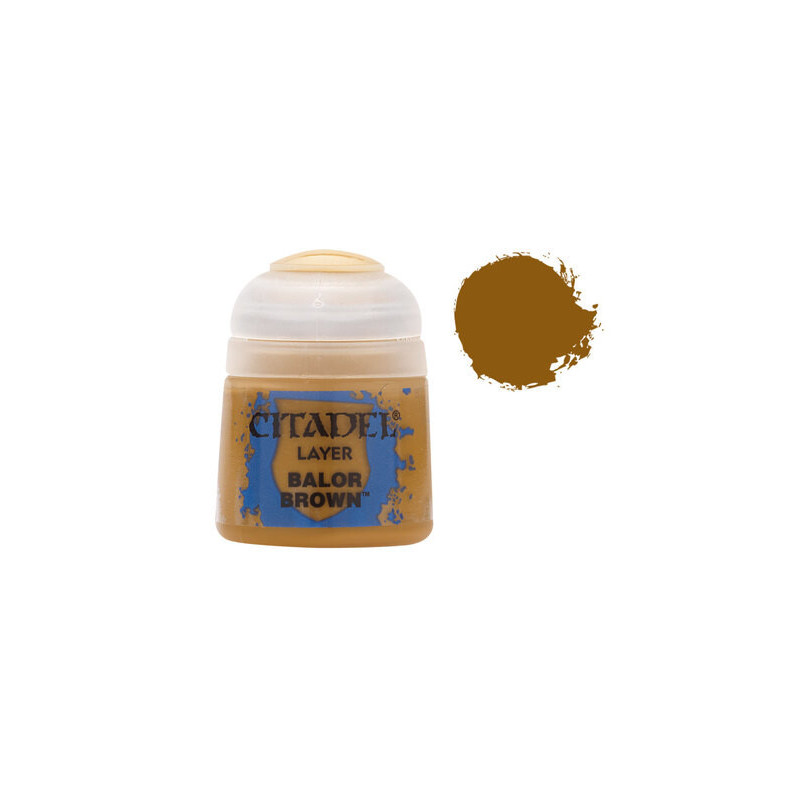 PINTURA ACRILICA BALOR BROWN (12 ml) GAMES WORKSHOP 22-43