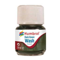 ENAMEL WASH VERDE OSCURO (28 ml) HUMBROL AV0203