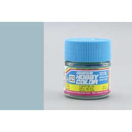 PINTURA AQUEOUS AZUL CLARO BRILLANTE (10 ml) - Mr Color / Gunze Sangyo H-323