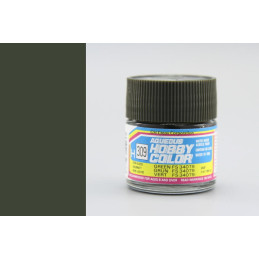 PINTURA AQUEOUS VERDE SATINADO FS 34079 (10 ml) - Mr Color / Gunze Sangyo H-309