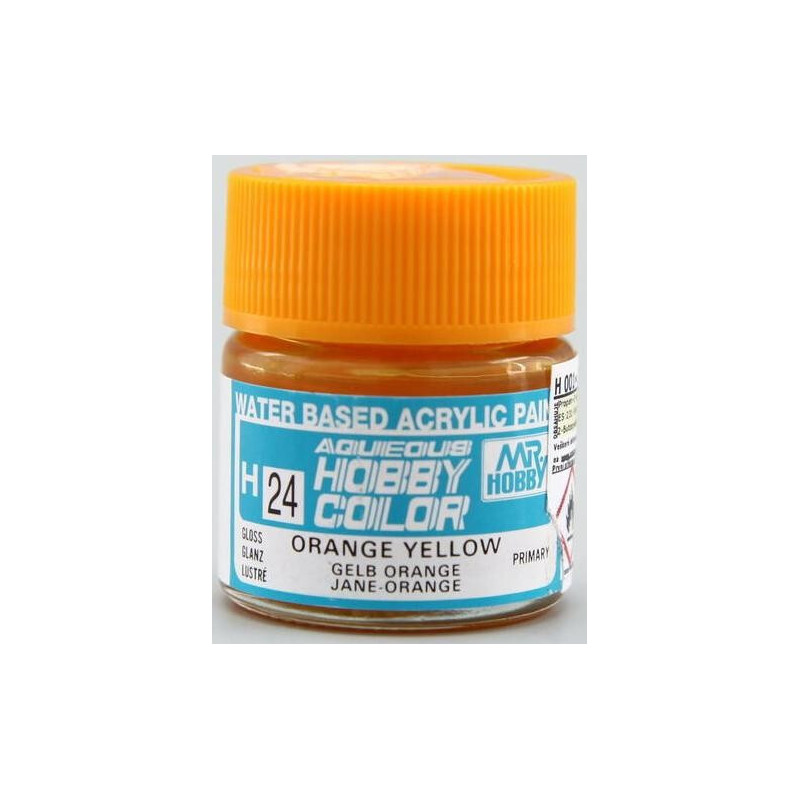 PINTURA AQUEOUS NARANJA BRILLANTE (10 ml) - Mr Color / Gunze Sangyo H-24